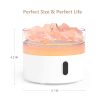 Himalaya Salz Aromadiffusor - Nachtlicht - USB - Flammeffekt