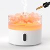 Himalaya Salz Aromadiffusor - Nachtlicht - USB - Flammeffekt