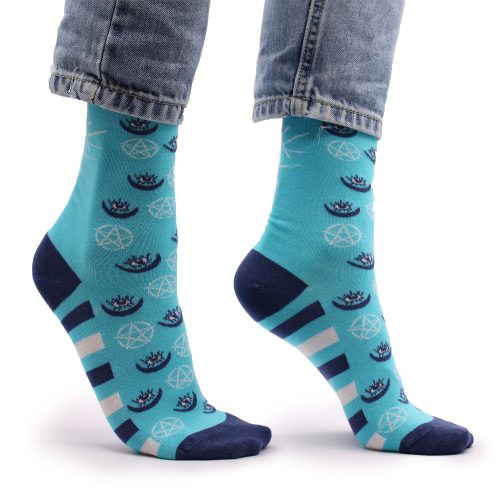 Hop Hare Bambus-Socken – Pentagramm