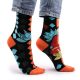Hop Hare Bambus-Socken – Blauer Buddha & Lotus