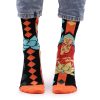 Hop Hare Bambus-Socken – Blauer Buddha & Lotus