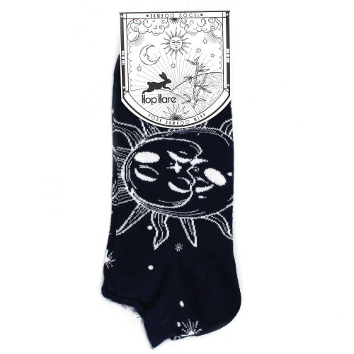 Hop Hare Bambus-Socken (S/M) – Sonne und Mond