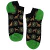 Hop Hare Bambus-Socken (S/M) – Mitternachtswolf