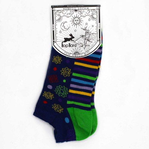 Hop Hare Bambus-Fußkettchen (S/M) – 7 Chakren