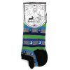 Hop Hare Bambus-Socken (S/M) – Geheimnisvolle Augen und Hamsa