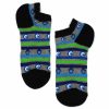 Hop Hare Bambus-Socken (S/M) – Geheimnisvolle Augen und Hamsa