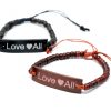 Kokosnuss-Armbänder mit Slogan – LoveAll