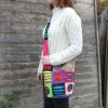 Etno Tasche- Lila / Spirale