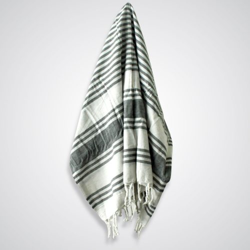 Hammam Spa Handtuch - Grau - 90x170cm