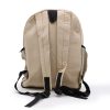 Großer Hanf Rucksack – Gerader Reißverschluss  