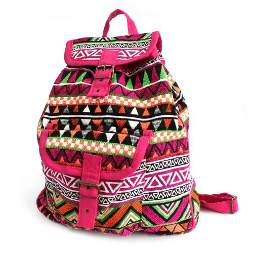 Ethno-Rucksack – Pink