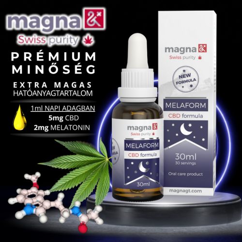 Melaform 30 ml – Schlafunterstützendes CBD-Öl mit Melatonin