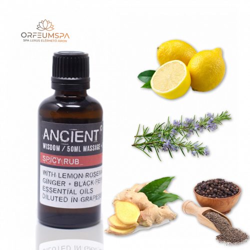 Würzige Massageölmischung - 50ml