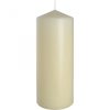 Zylinderkerze 80x200mm - Cremefarben