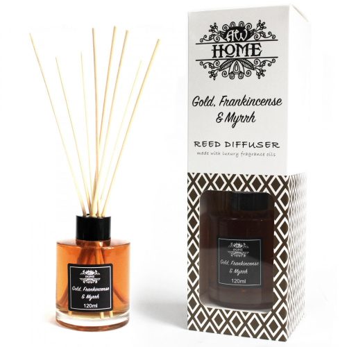 Gold, Weihrauch und Myrrhe Duftöl Diffusor 120ml
