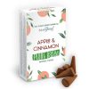Pflanzliche Räucherkegel - Apfel und Zimt