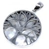Lebensbaum Silber Anhänger 30 mm – Perle