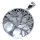 Lebensbaum Silber Anhänger 30 mm – Perle