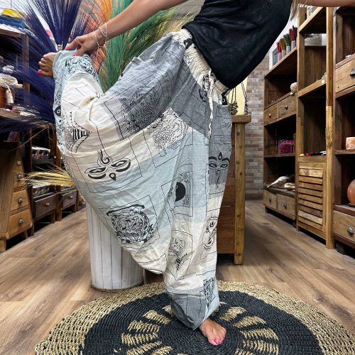 Yogahosen - Aladdin-Grau